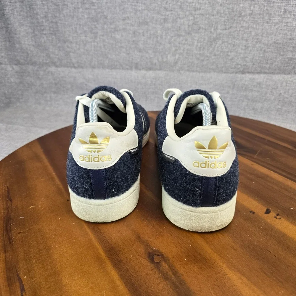 Adidas Superstar 80s PrimaLoft Navy Blue Wool Felt Shell Toe Mens 10.5 M20732